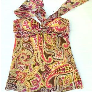 INC beautiful halter top size 8